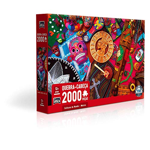 Culturas do Mundo: México - Quebra-cabeça - 2000 peças - Toyster Brinquedos