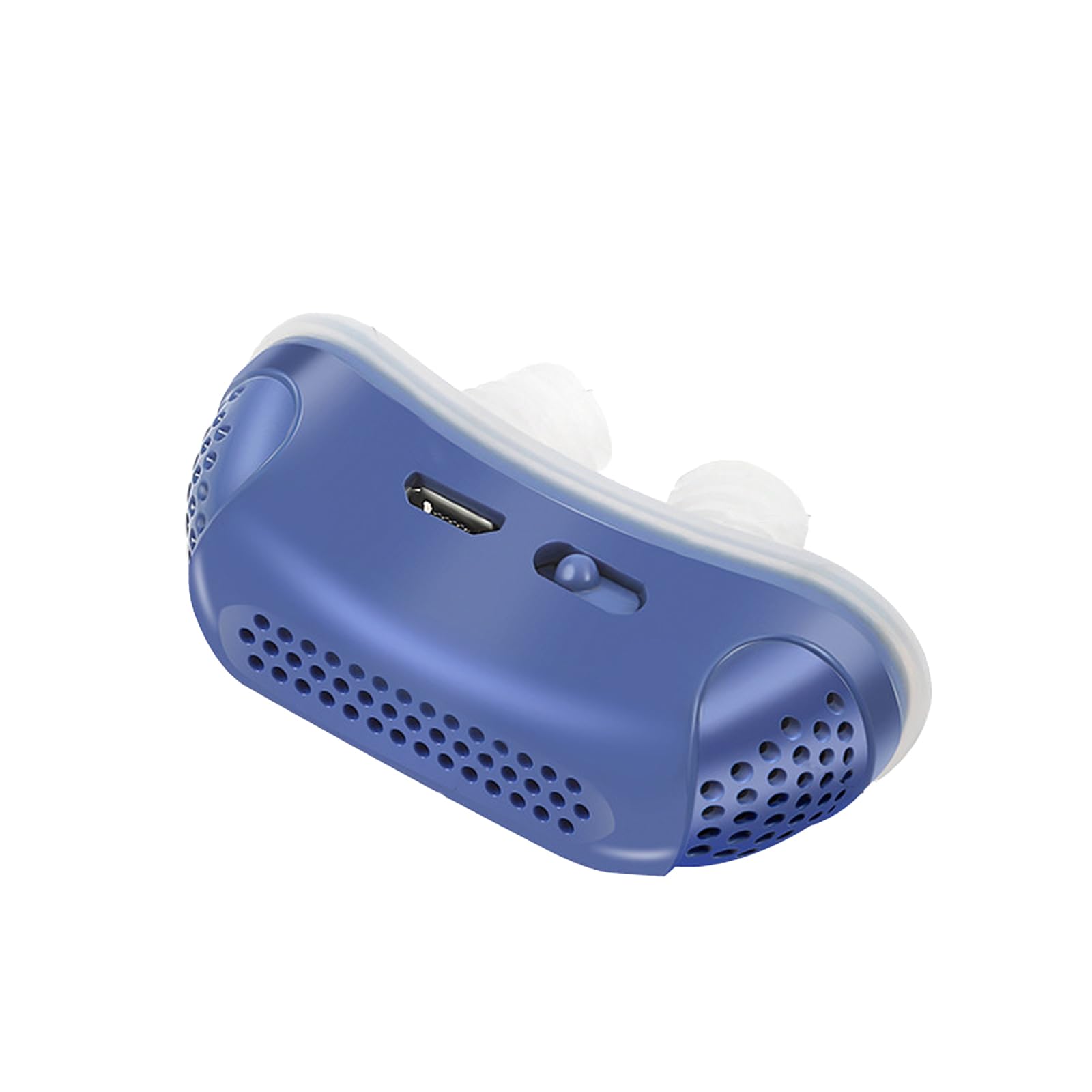 Micro CPAP Machine-Anti Snoring Devices, 6 Adjustable Wind Speeds, Compact and Portable Electric Snore Stopper, Suitable for All Nose and Face Shapes