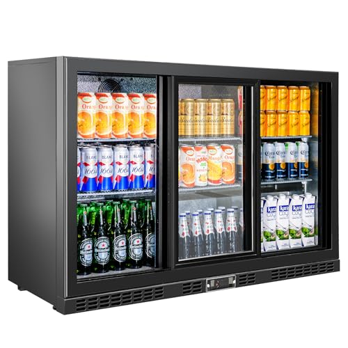 Image of 10.5 Cu.Ft Back Bar Cooler, 3 Sliding Glass Doors, ETL