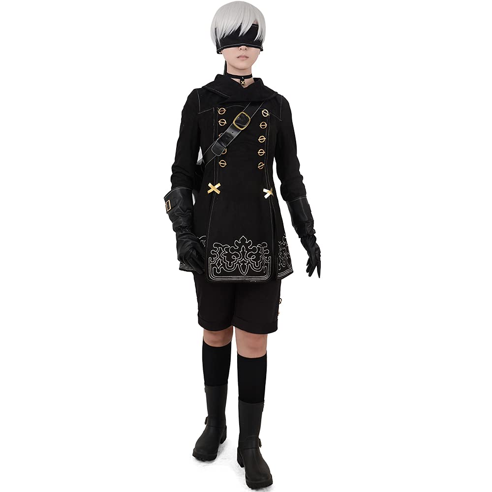 Men's Cosplay Costume with Bag Gloves Eyepatch