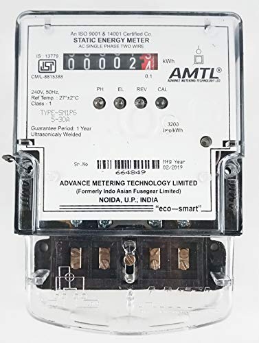 AMTL 5-30 SMC Single Phase Static Meter
