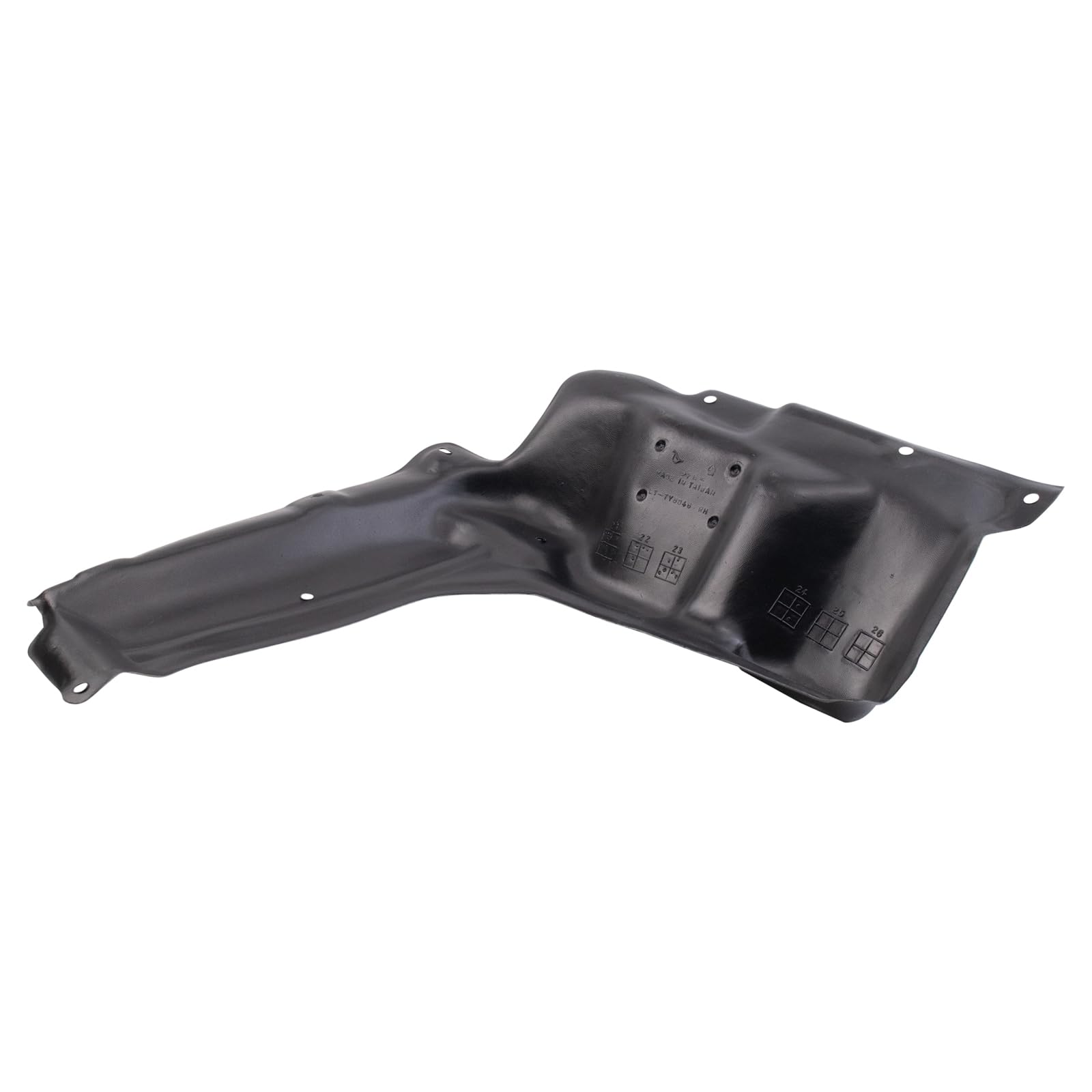 TRQ Right Engine Splash Shield Passenger Side Compatible with 2003-2008 Pontiac Vibe GM1228101
