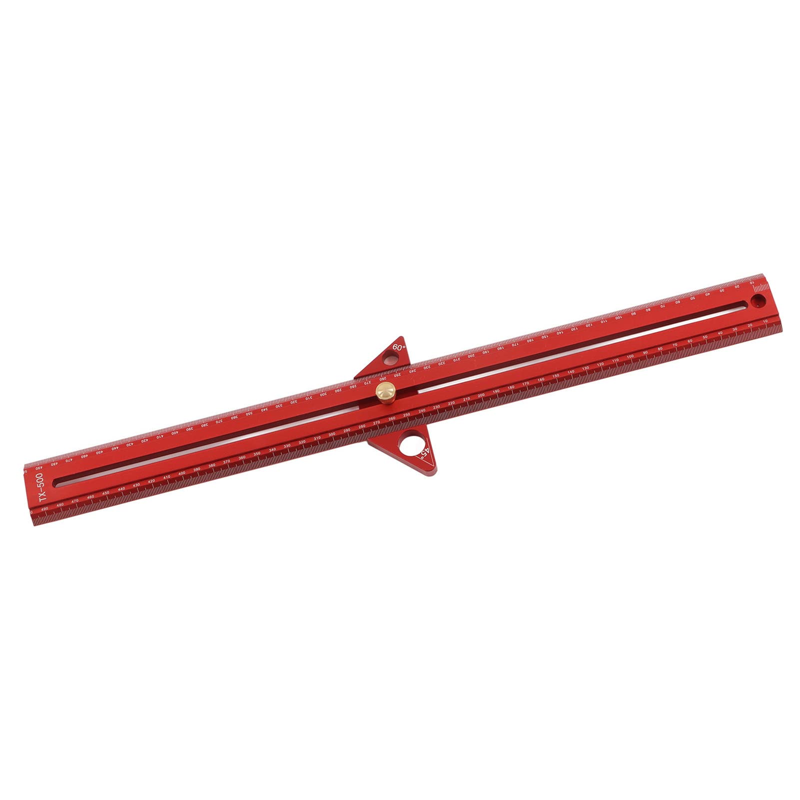CHICIRIS T -trackwell -trackwel, Strumento di Misurazione Portatile Lineare Multifunzionale per Falegnami per Falegnami per (50 cm)
