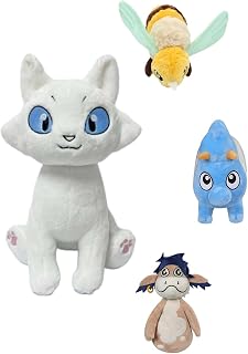 Owl House Flapjacks Plush Clover Doll Ghost Plushies Stuffed Soft Palisman Toys for Boys and Girls Gifts Halloween (Ghost)