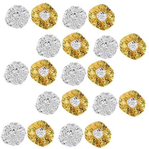 WOFASHPURET Heat Insulation Hair Cap Aluminum Foil Hair Processing Cap for Oil Treatment Braid