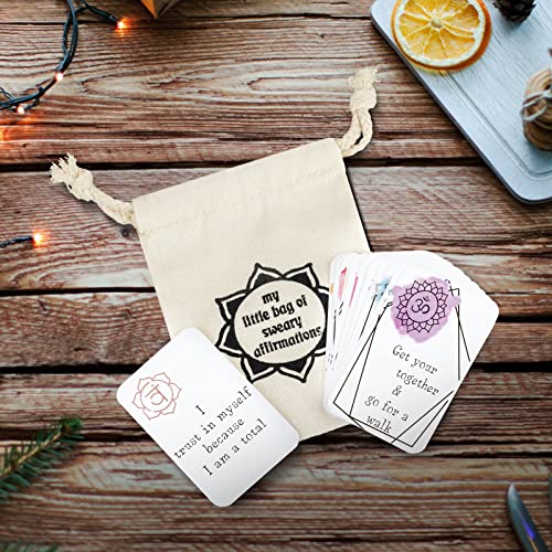 Terpink 16-Pcs Funny Affirmation Cards Gift, Positivity Affirmation Card Gifts, Daily Motivational Phrases, Self Improvement Cards, Self Encouragement Card Set (16-Pcs) (16Pcs) #TOP6