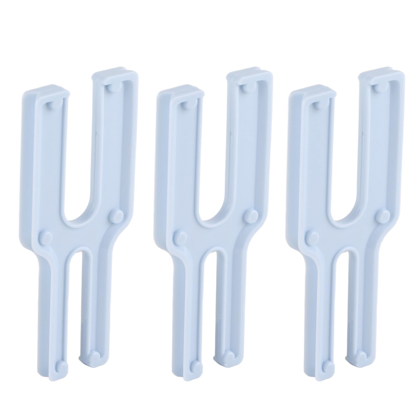 Sunicon 3pcs Fluff Ball Weaver, DIY Handcraft Plastic Pompom Maker Weaver Tool for Scarf Knitted Hat