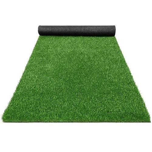 Egardenkart Artificial Grass Carpet - Green 36mm | Fake Grass for Balcony Decor Turf Yard | 200x100cm (2SQM) Artificial Green Carpet for Indoor Outdoor | Balcony Grass (2x1mtr)