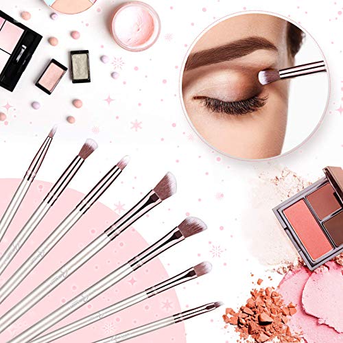 BESTOPE Makeup Brushes 16PCs Makeup Brushes Set with 4PCs Makeup Sponge and 1 Brush Cleaner Premium Synthetic Foundation Brushes Blending Face Powder Eye Shadows Make Up Brushes Tool (Champagne Gold)