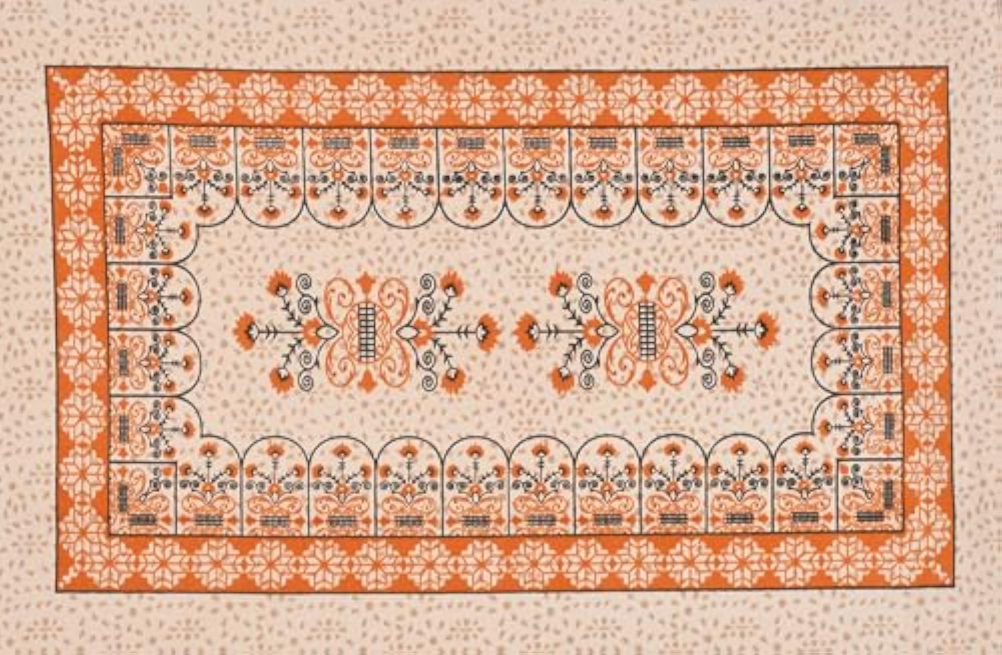 Rajasthani Jaipuri Traditional Floral King Size Bedsheet Set