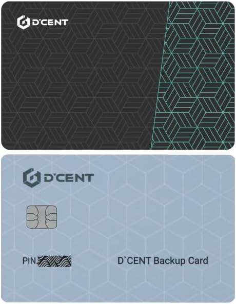 D'CENT All in One Card Wallet + Backup Card Package