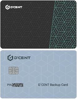 D’CENT All In One Card Wallet + Backup Card Package