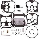 SeaEagles 18-7095 4MV Carburetor Rebuild Kit with Float Compatible with Rochester Quadrajet Marine Carburetor Carb Rebuild Kit Mercruiser OMC Volvo
