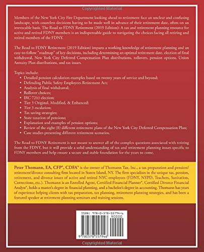 The Road to FDNY Retirement (2019 Edition): A Tax & Retirement Planning Resource for Active and Retired FDNY Members