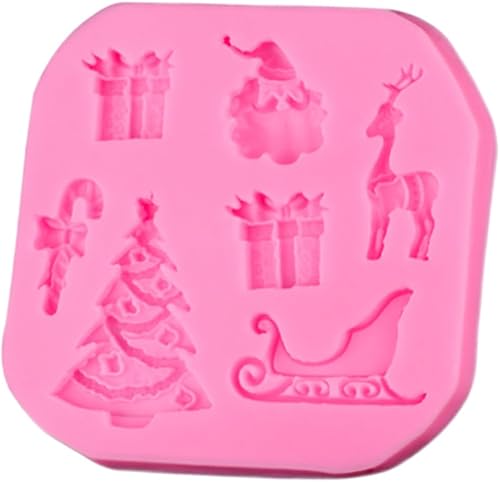 SWOOMEY moldes de baño cupcakes hornear Navidad molde de cubitos de hielo moldes de silicona moldes de silicona moldes de silicona moldes para