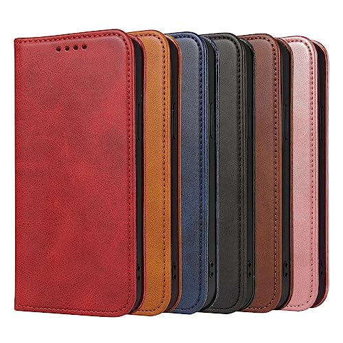 Capa para Galaxy Note 10 Lite (2020), capa carteira de couro para Galaxy A81, design clássico, com c