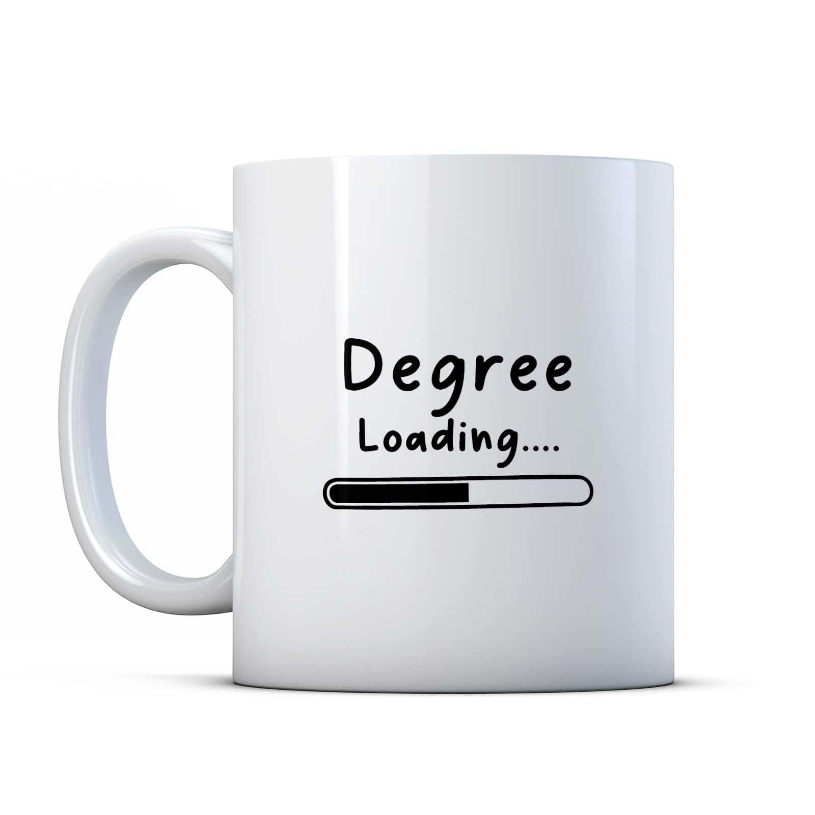 Degree Loading - University Student Gift Mug, Ceramic, 11fl oz