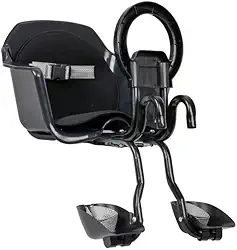 Cadeirinha Bicicleta Aro 29 Luxo Flexbike Dianteira Preto