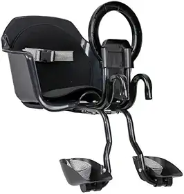 Cadeirinha Bicicleta Aro 29 Luxo Flexbike Dianteira Preto
