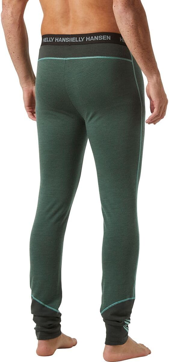 Helly-Hansen LIFA Merino Midweight Pant for Men, Track Pants with Non-Itch Fabric, 2-Layer Design, Flat Lock Seams, ZQ Wool