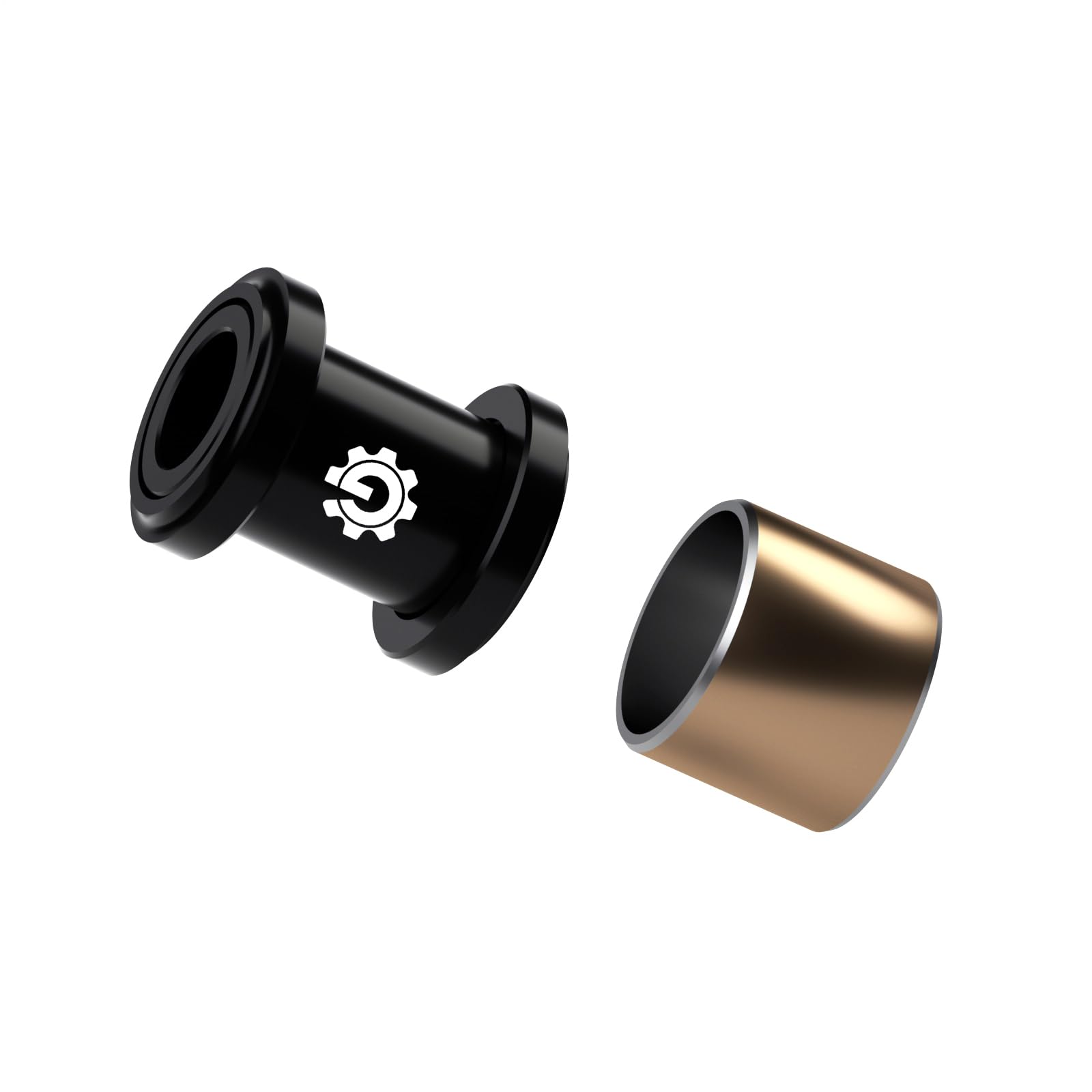 GRQUSTO MTB Rear Shock Mounting Hardware - Rear Shock Absorber Bushing & DU Bushing for 8mm x 20/22.2/24/ 25/25.4/30/ 38/40/41.4/44/ 50/ 54mm