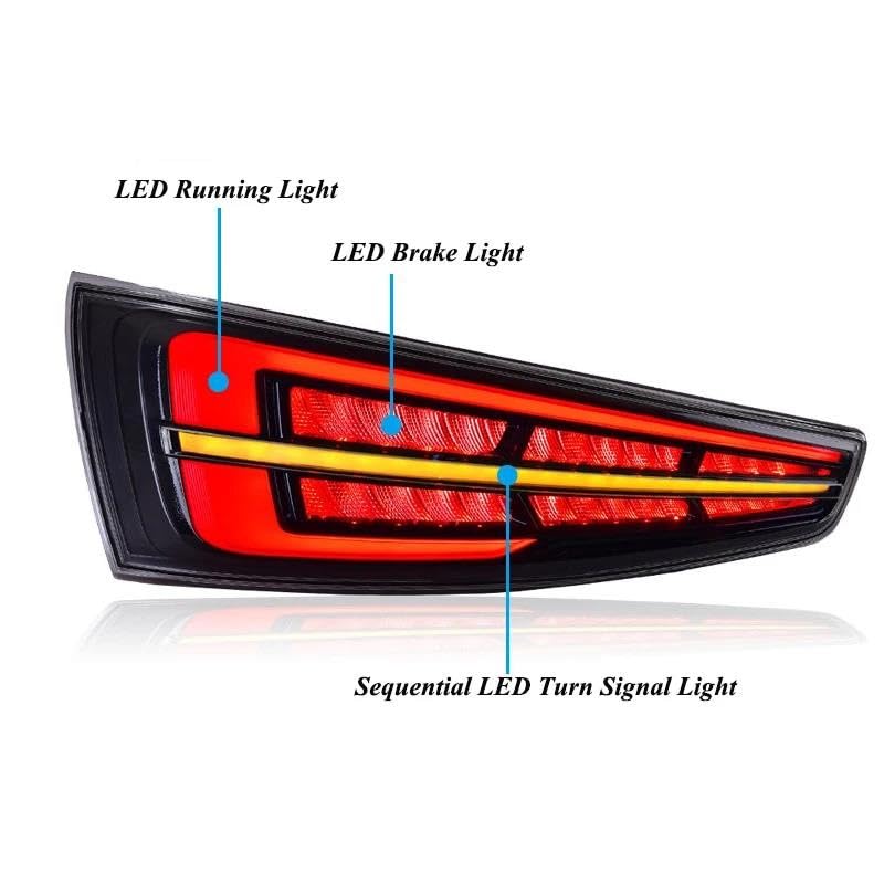 Achterlicht Voor Isuzu D-max Dmax 2019 2020 2021 2022 Achterlichten Achterlichten Richtingaanwijzer Lamp Remlicht Achteruitrijlicht
