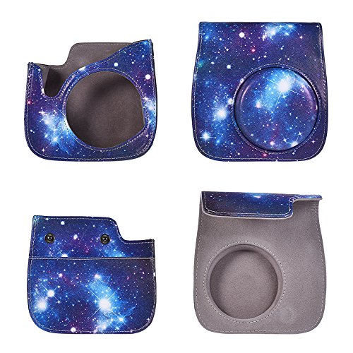 Docooler Pu Protetora Câmera Instantânea Caso Saco Bolsa Protetor Com Alça Para Fujifilm Instax Mini