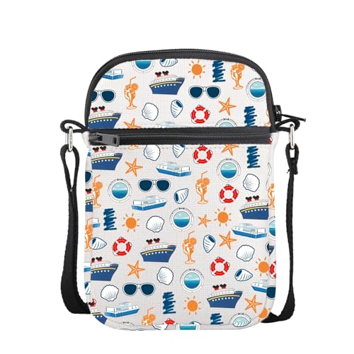 CMNIM Cruise Ship Gifts Cruise Vacation Mini Crossbody Bag With Adjustable Strap Cruising Gifts for Cruise Lover Gifts2