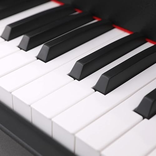 Miniatura 5 de BELIFEGLORY Teclado de piano digital de 25 teclas para niños, piano de mesa, teclado eléctrico para el hogar, mini piano de música, instrumento