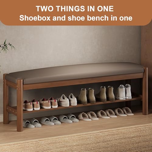 Banc de rangement à chaussures pour optimiser un petit couloir - 4