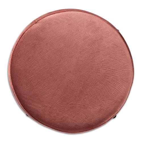 Baxton Studio Thurman Footstools, Pink/Gold #TOP5