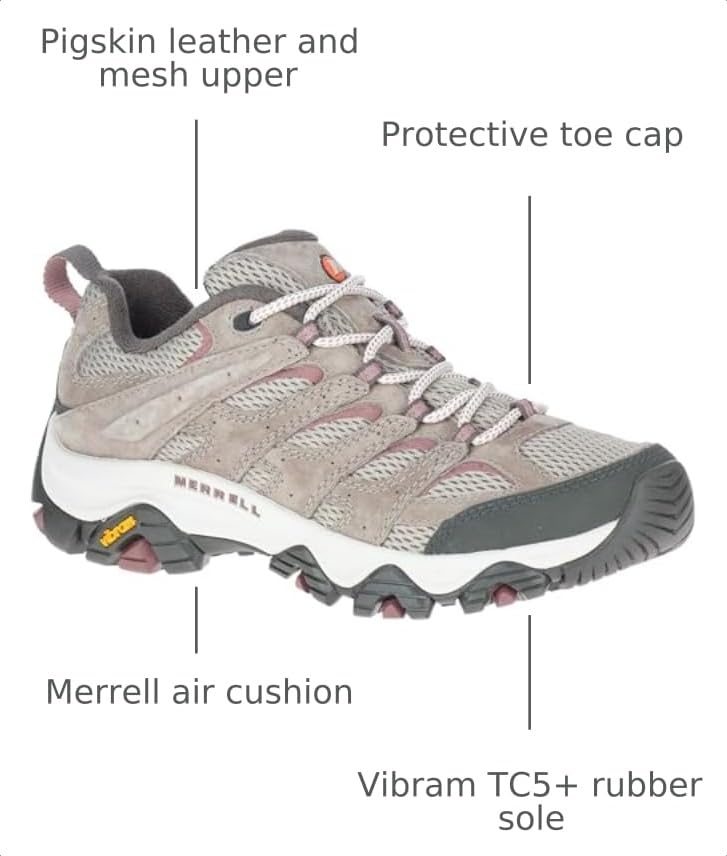 Image of Merrell Women's Moab 3 Hiking Shoes