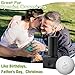 Golf Ball Stamp - Quick-Dry Permanent Marking Tool, Reusable & Waterproof Golfing Stamper - Funny Gift for Golfers, Dads, Retirement, Durable Golf Accessory for Father’s Day, Christmas & Birthday