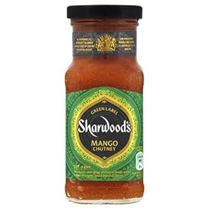 Green Label de Sharwood Mango Chutney 6 x 227g