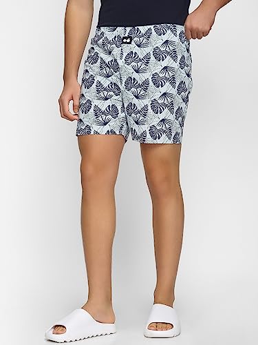 Image of Bewakoof Men's Camouflage 100% Cotton Boxers- Regular Fit