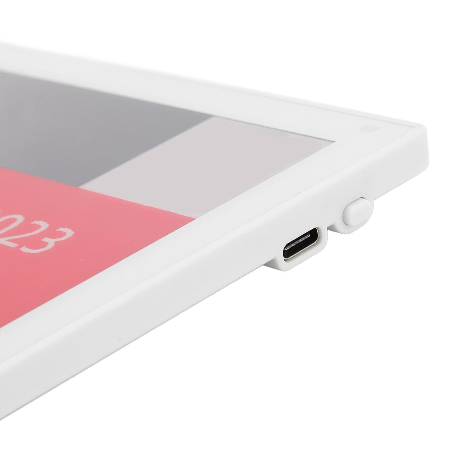 13,3-calowy Wyświetlacz E Ink, 3-kolorowy Wyświetlacz z możliwością Edycji E-papierowy Ekran LCD, Edytowalny Wyświetlacz Odblaskowy 4000 MAh z Szablonami do Samodzielnego