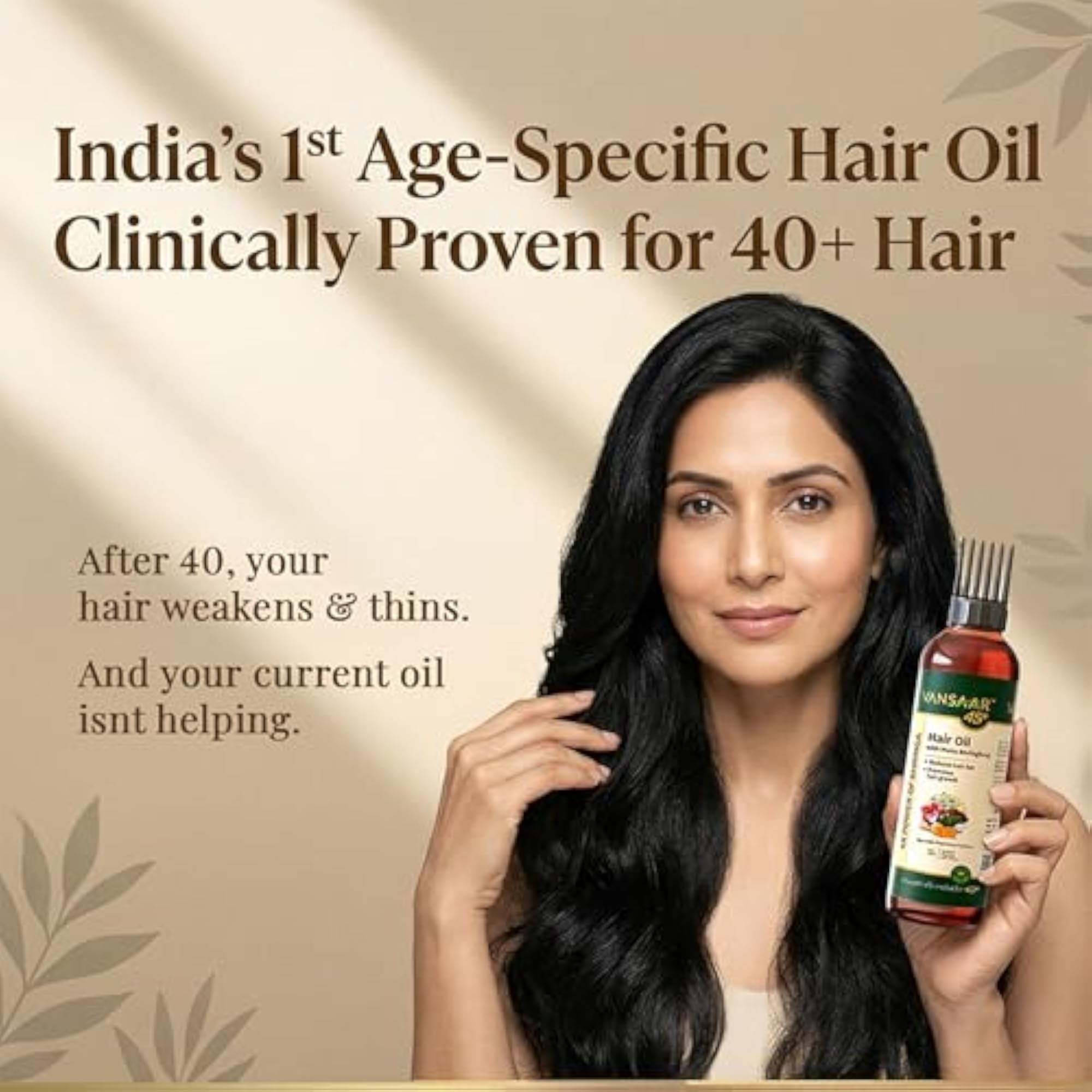 45+ Ayurvedic Hair Oil with Maha Bhringhraj