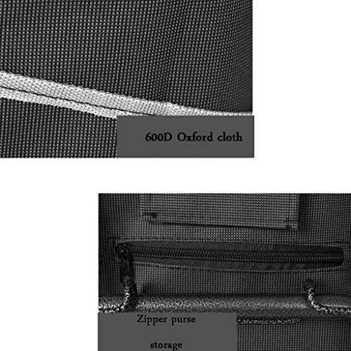 SENWEI Multifunktions-Einkaufstrolley, leicht, Treppensteigen, faltbar, Reisekoffer, Koffer, Gepäck, 6 PU-Räder… – Bild 8