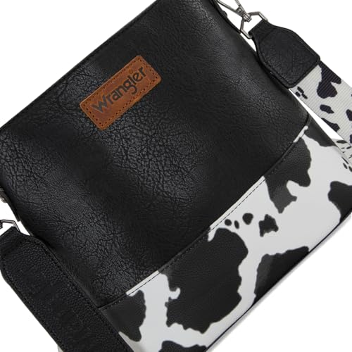 Image of Wrangler Crossbody Purses for Women Two Tone Crossbody Bags Women Purses and Handbags