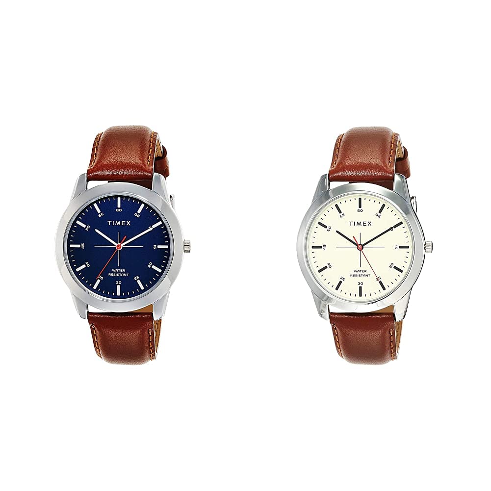 Timex Analog Men Blue Dial & Beige Dial (TW00ZR262E + TW00ZR261E) (B07N32GCBM) Amazon Price History, Amazon Price Tracker