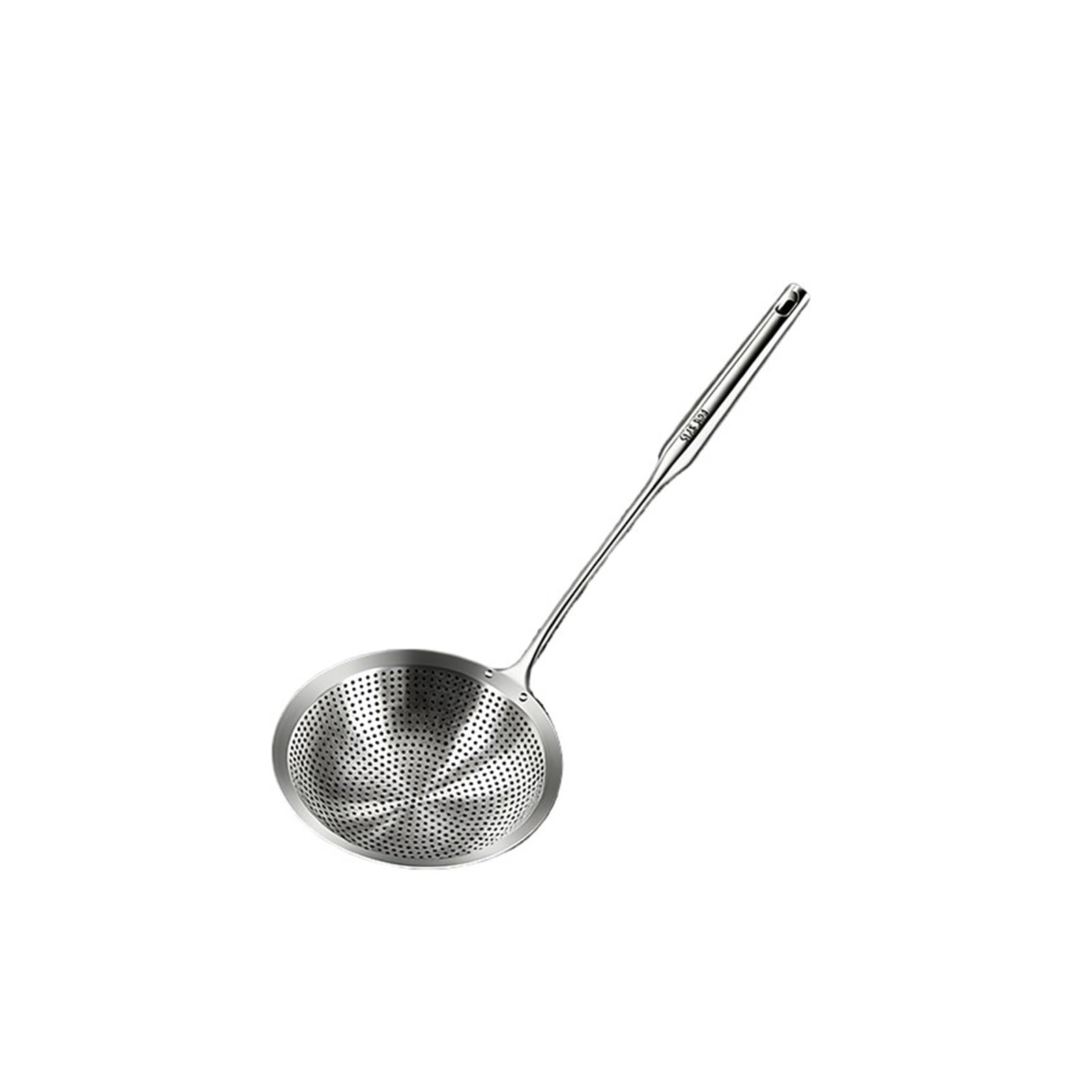 Generisch Edelstahl-Sieb, feinmaschiger Schaumlöffel(43cm)