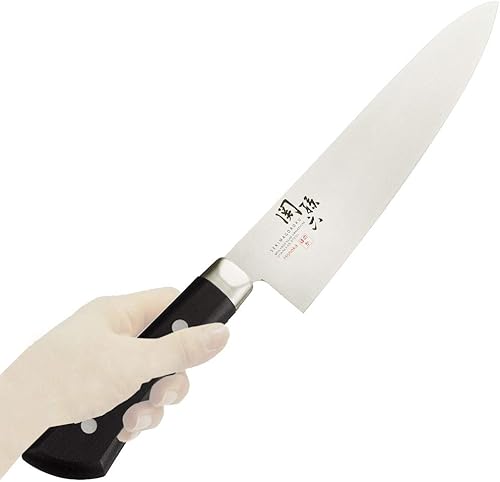 Miniatura 8 de Kai KAI AB5427 Santoku Cuchillo Seki Magoroku Honoka 6.5 pulgadas (6.496 in), fabricado en Japón, apto para lavavajillas