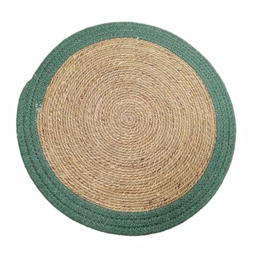 Tapete de arranhão para gatos ULTECHVO com sisal redondo, acessório para animais de estimação