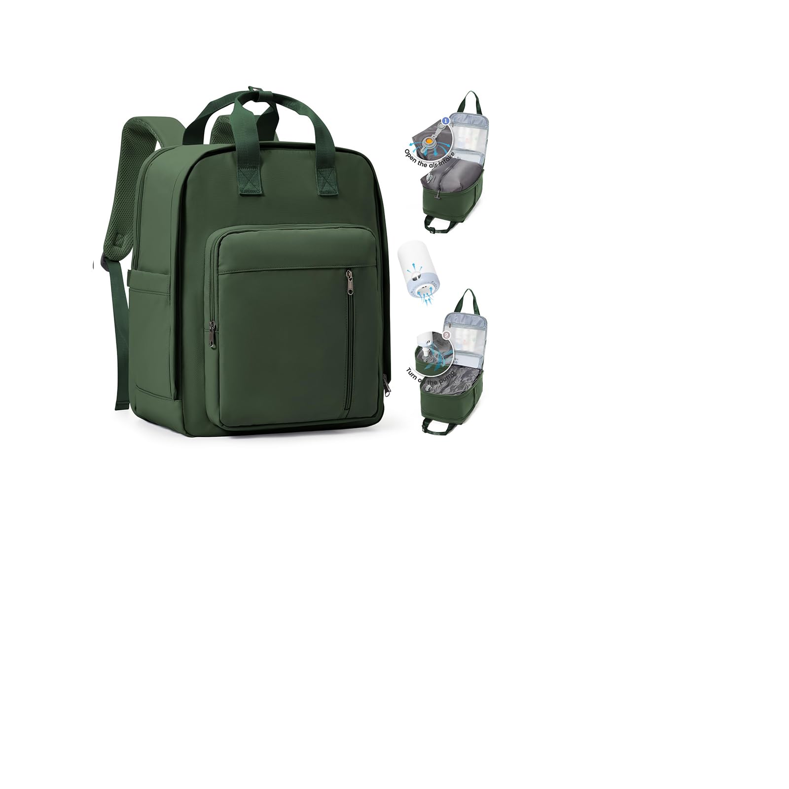 SZLX Zaino Ryanair 40x30x20 Sottovuoto Zaino da Viaggio 40x20x25 Bagaglio a Mano 40x30x20 Wizzair Donna Uomo Borsa da Cabina per Easyjet 45x36x20 Adatto a Laptop da 14 Pollici Impermeabile per Lavoro