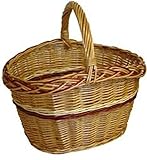 panier ovale La Vannerie d\'Aujourd\'hui Panier Ovale 4 Vagues en Osier