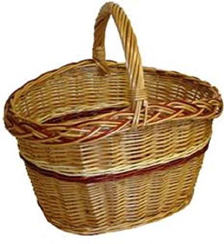 La Vannerie d'Aujourd'hui Panier Ovale 4 Vagues en Osier