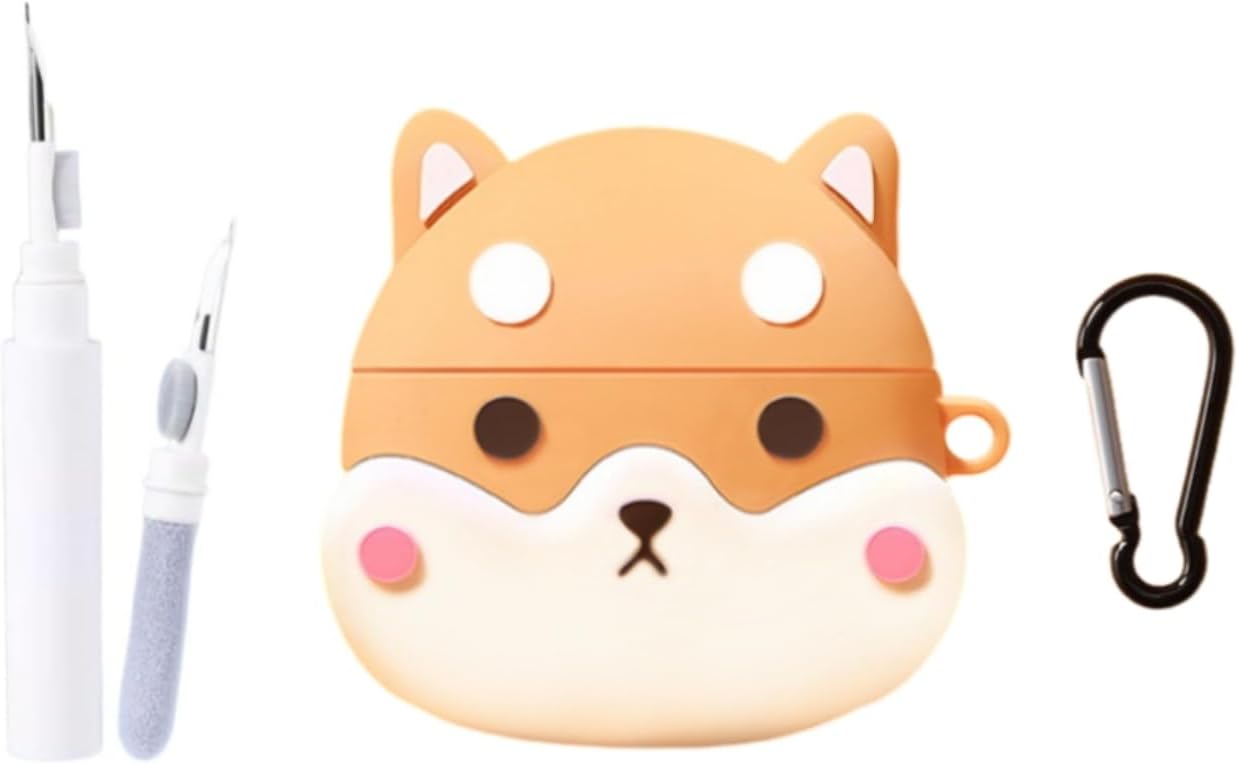 Cute Cartoon Design Compatible with Huawei FreeClip 2 with Hook Up