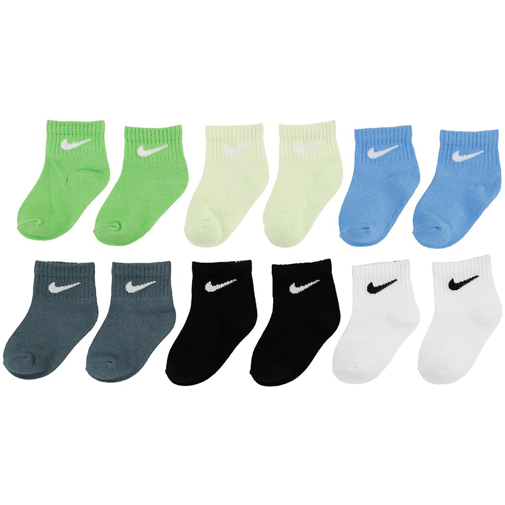 NIKE KIDS NHN SWOOSH 6PK INFANT ANKLE SO