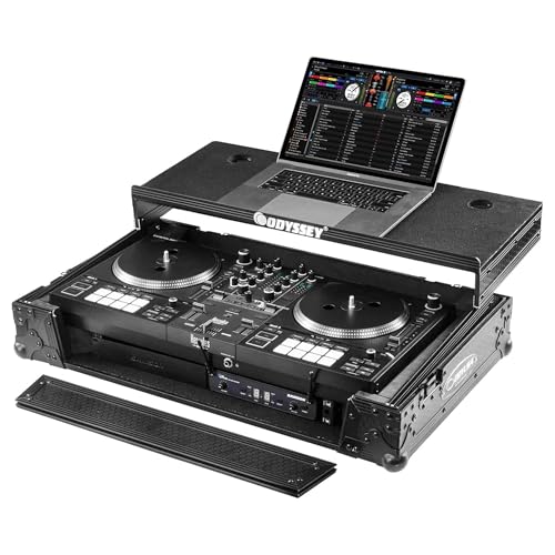Flight case ODYSSEY 810363 de haute précision pour Hercules DJControl Inpulse T7 Glide Style 1U