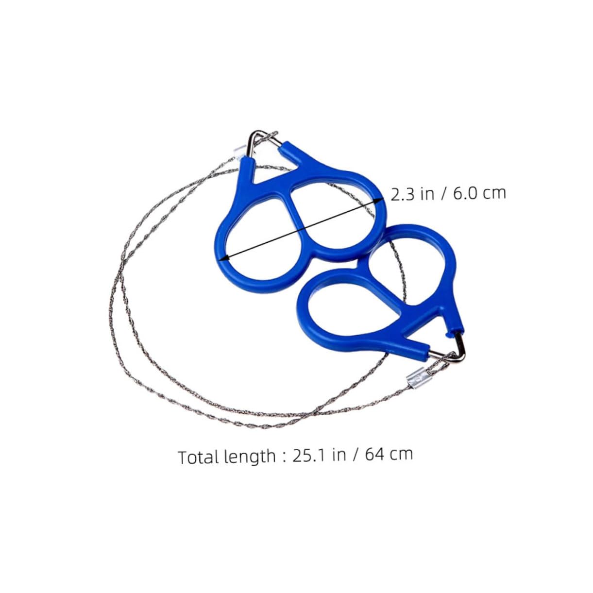 HONMEET Stainless Steel Wire Saws Emergency Survival Wire Saws Portable Pocket Chainsaw